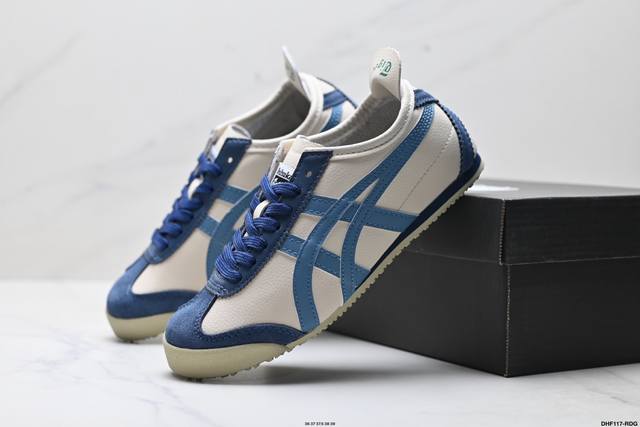 公司级Onitsuka Tiger Nippon Made 鬼冢虎手工鞋系列 最高版本Mexico 66 Deluxe メキシコ 66 デラックス独家！同步官方