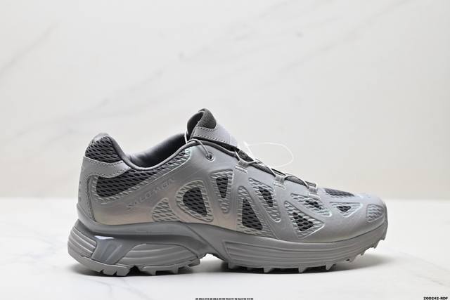 公司级Salomon萨洛蒙 Xt-Whisper 时尚 舒适減震防滑耐磨 低帮跑步鞋 鞋面采用Sensifit贴合技术 全方位贴合包裹脚型 鞋跟部鞋底牵引设计