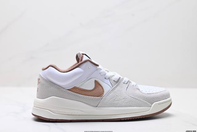 公司级Nike Air Jordan Stadium 90 耐克 缓震防滑休闲运动板鞋 充满了对Tinkerhathield 原创设计的致敬 包括中足网状面板