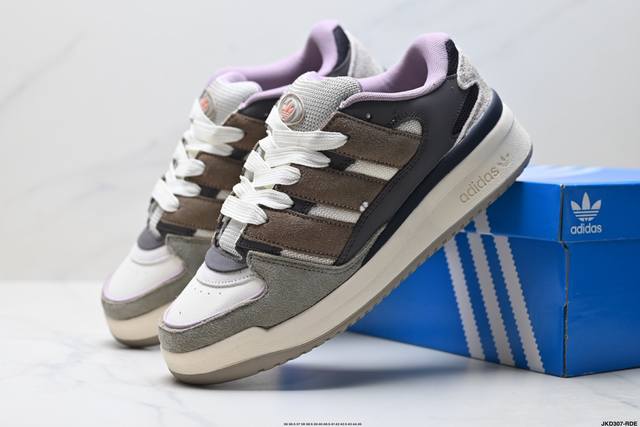 公司级Adidas Originals Forum 0 舒适百搭 耐磨轻便 低帮 板鞋 货号:Js3159 尺码:36 36.5 37 38 38.5 39 4