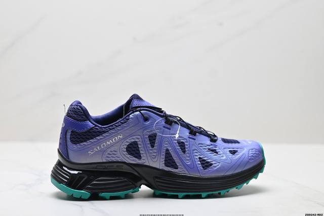 公司级Salomon萨洛蒙 Xt-Whisper 时尚 舒适減震防滑耐磨 低帮跑步鞋 鞋面采用Sensifit贴合技术 全方位贴合包裹脚型 鞋跟部鞋底牵引设计