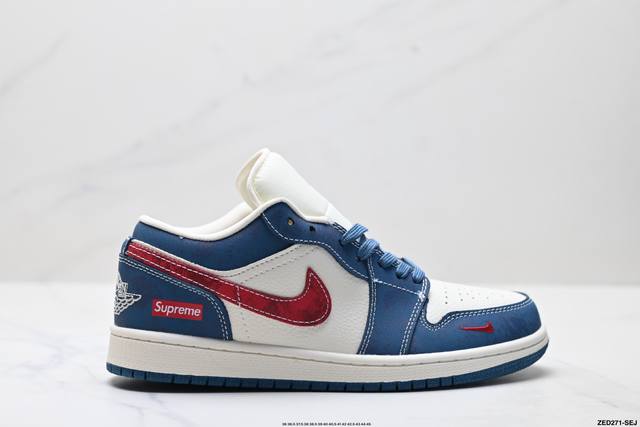 公司级Nike Air Jordan 1 Low Aj1乔1低帮休闲板鞋 同步官方配色 市场唯一独家头层皮打造 原鞋原档案开发 原厂皮料 原档冲孔鞋头 正确满胶