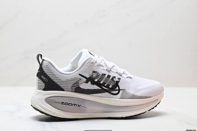 公司级Nike Vomero 18 耐克 舒适减震防滑 低帮跑步鞋 全掌Reactx泡绵中底 前掌和后跟还配备了Air Zoom气垫单元 据说跑起来更快更舒适哦