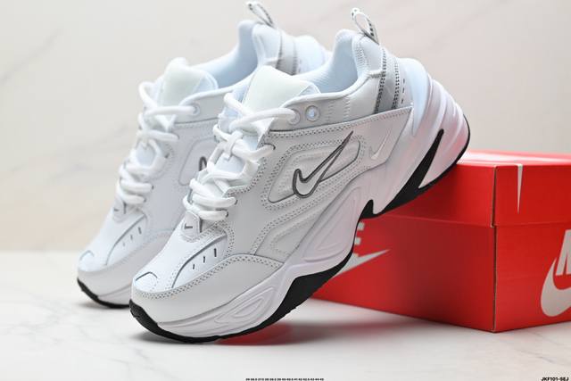 公司级Nike M2K Tekno耐克复古潮流百搭休闲运动旅游老爹鞋 原楦原档案开发独立一次发泡轻量高回弹私模 货号:Bq3378-100 尺码:36 36.5