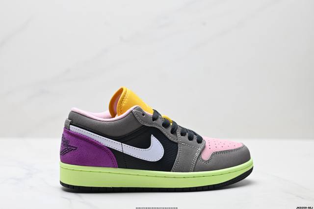 公司级Nike Air Jordan 1 Low Aj1乔1低帮休闲板鞋 同步官方配色 头层皮打造 正确满胶鞋垫 四线拉帮 原厂织唛标 鞋舌高弹海绵填充 官方货