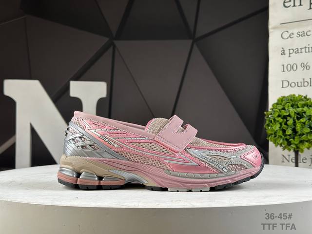 New Balance 1906L 粉色 复古潮流休闲运动乐福鞋 上架实拍 原鞋打版 细节完美 鞋面由透气网眼与绒面皮革组成#以Encap中底配N-Ergy缓震