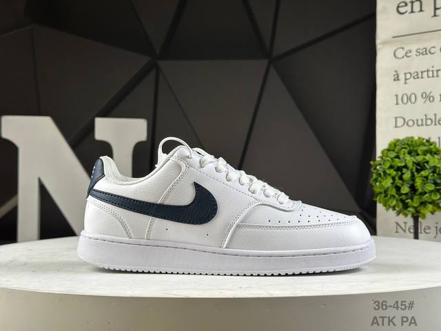 耐克 Nike Court Borough Low 低帮百搭透气休闲运动板鞋男女鞋 经典耐用的设计，兼顾舒适脚感和出众风范，演绎匠心之作。结构性的支撑贴合感结合
