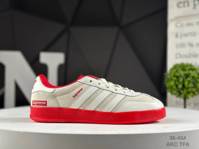 公司级Adidas Samba Og 德训鞋 Lv联名款 高端定制桑巴系列 大厂纯原品质出货 超高清洁度 细节完美 舒适百搭 低帮休闲板鞋 男女同款 货号：Dd