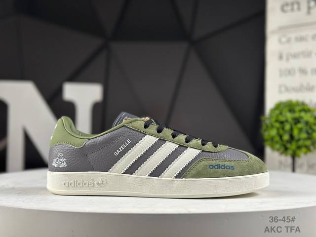 公司级Adidas Samba Og 德训鞋 Lv联名款 高端定制桑巴系列 大厂纯原品质出货 超高清洁度 细节完美 舒适百搭 低帮休闲板鞋 男女同款 货号：Dd