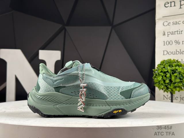 公司级 Hoka One One U project Transport 低帮专业越野跑步鞋 实拍首发 相较于前几代Mafate包裹感更好 跟Speedgoat
