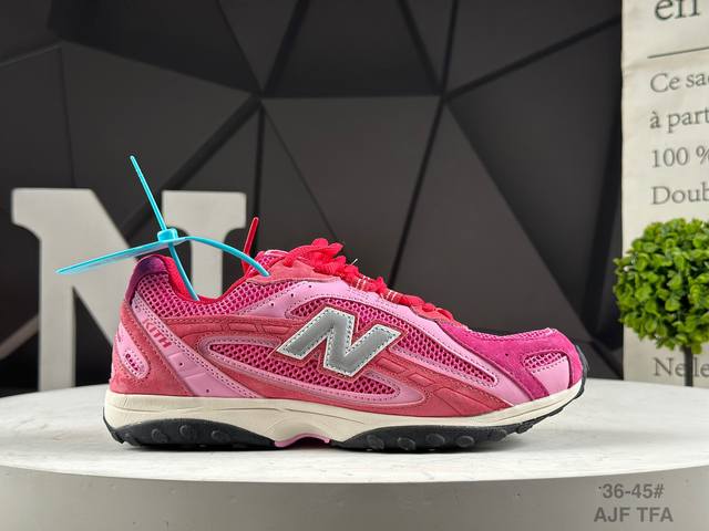New Balance 新百伦204 系列 复古休闲运动百搭老爹跑步鞋 采用猪巴革组合网织鞋面材质 3层组合底模精密开发 中底嵌入碳板缓震及后跟嵌入Tpu装饰条