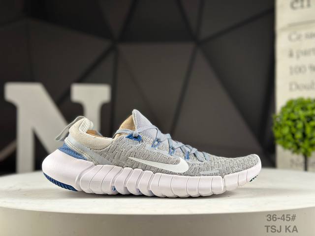 耐克 Nike Free Rn 5.0 Next Nature 5.0 赤足跑鞋 货号：Cz1884-003 Tsj 环保系列针织轻便透跑步鞋可缔造袜子般的贴合