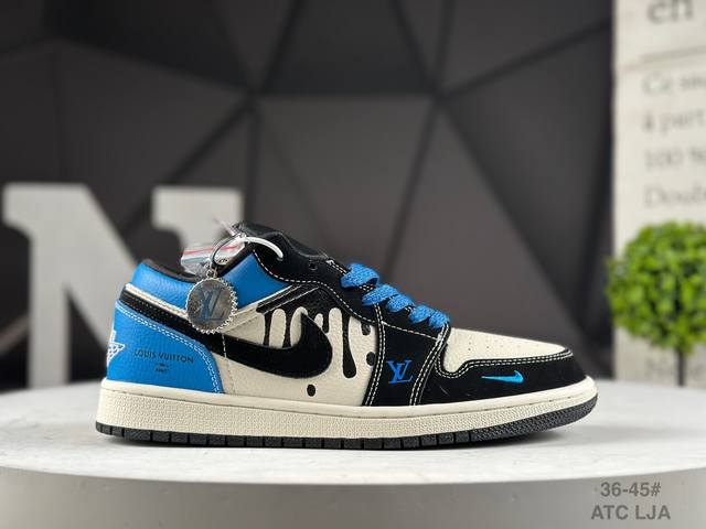公司级耐克 Nike Air Jordan 1 Low Aj1乔1低帮休闲板鞋 同步官方配色 市场唯一独家头层皮打造 原鞋原档案开发 原厂皮料 原档冲孔鞋头 正