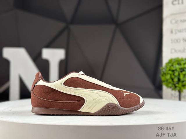 公司级puma Bella V2 Leather彪马 舒适 低帮生活休闲德训薄底鞋 货号:404709 02 尺码：36-45 Ajf