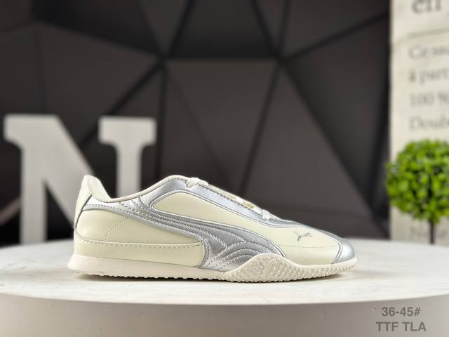puma Bella V2 Leather彪马 舒适 低帮生活休闲德训薄底鞋 货号:404043 02 尺码：36-45 Ttf