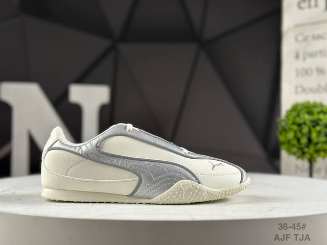 puma 彪马 Bella V2 Leather 中国限定时尚百搭 舒适 德训 双鞋带薄底鞋 耐磨 低帮 生活休闲鞋 男女同款 尺码：36-45 货号：4040