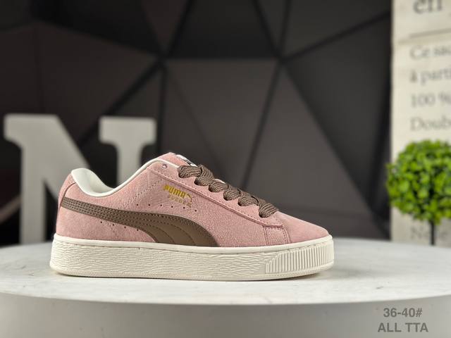 彪马 puma park Lifestyle Og Sneaker 公园生活方式系列低帮复古面包风百搭休闲运动板鞋 货号：395205 11 All 尺码：36