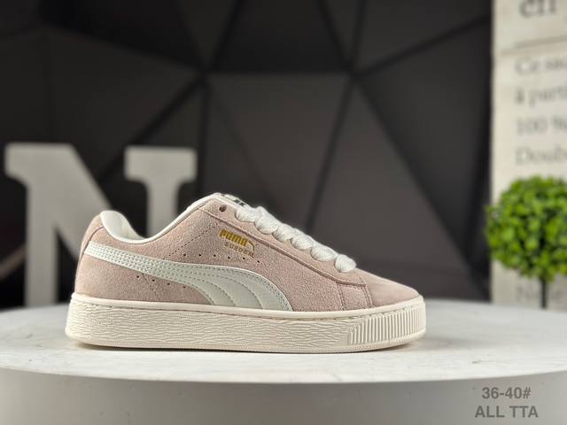 彪马 puma park Lifestyle Og Sneaker 公园生活方式系列低帮复古面包风百搭休闲运动板鞋 货号：398708 02 All 尺码：36
