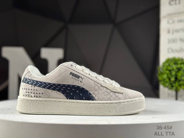彪马 puma park Lifestyle Og Sneaker 公园生活方式系列低帮复古面包风百搭休闲运动板鞋 货号：395777 02 All 尺码：36