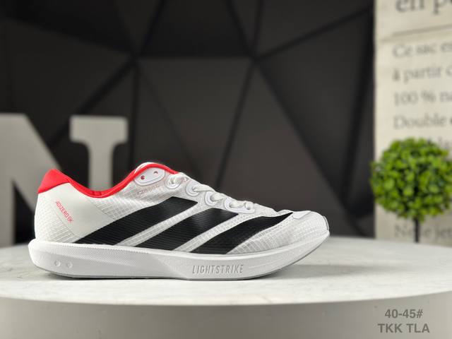 阿迪达斯 Adidas Adizerobk 马拉松飞线贾卡轻质透气休闲运动跑步鞋 货号:Jp8490 Tkk 尺码：40-45 半