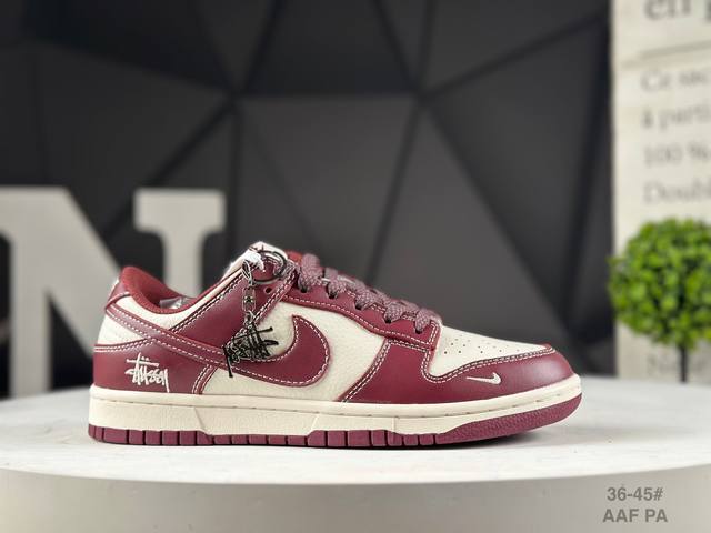 福利特价 头层半码耐克 Nike Dunk Low 纯原大厂出品 绑带 极力推荐 原装头层材料 独家版型蒸餾加工帶來的是更好的视觉和脚感体验大厂纯原品质出货 清