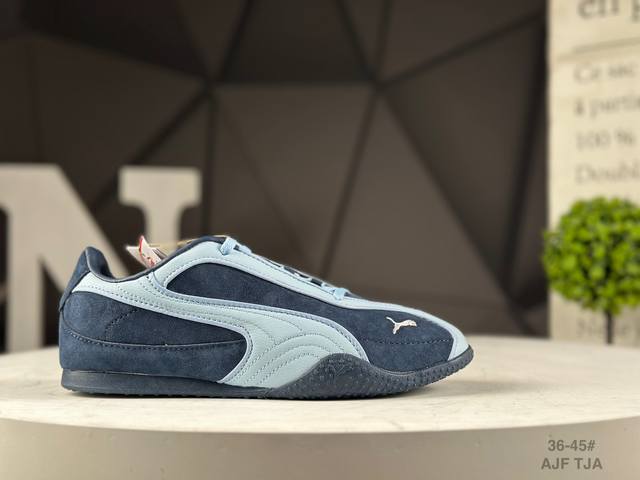 puma 彪马 Bella V2 Leather 中国限定时尚百搭 舒适 德训 双鞋带薄底鞋 耐磨 低帮 生活休闲鞋 男女同款 尺码：36-45 货号：4047