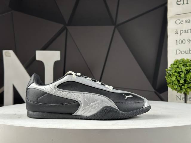 puma 彪马 Bella V2 Leather 中国限定时尚百搭 舒适 德训 双鞋带薄底鞋 耐磨 低帮 生活休闲鞋 男女同款 尺码：36-45 货号：4040