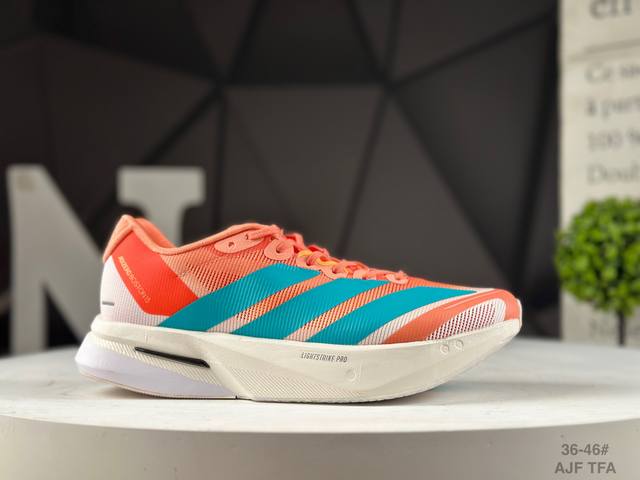 公司级阿迪达斯 Adidas Adizero Boston 13 货号：Js4948 Ajf 阿迪透气低帮跑步鞋 尺码：36 36.5 37 38 38.5 3