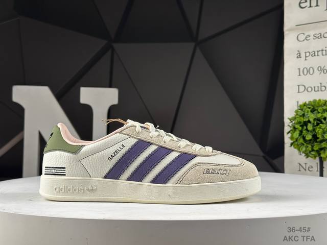 公司级Adidas Samba Og 德训鞋 Lv联名款 高端定制桑巴系列 大厂纯原品质出货 超高清洁度 细节完美 舒适百搭 低帮休闲板鞋 男女同款 货号：Dd