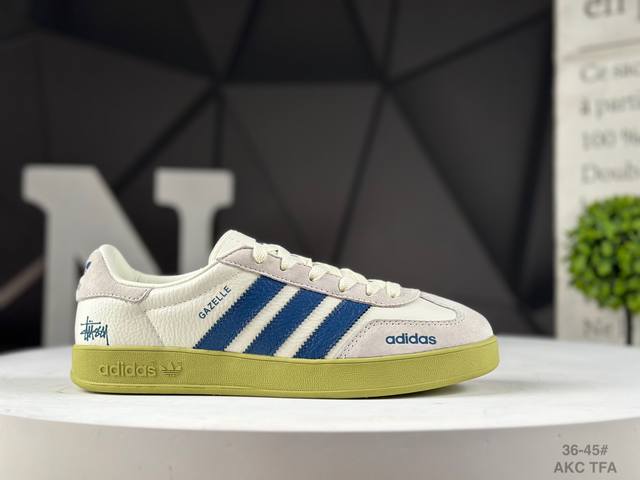 公司级Adidas Samba Og 德训鞋 Lv联名款 高端定制桑巴系列 大厂纯原品质出货 超高清洁度 细节完美 舒适百搭 低帮休闲板鞋 男女同款 货号：Dd