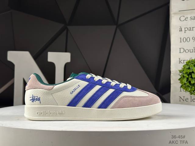 公司级Adidas Samba Og 德训鞋 Lv联名款 高端定制桑巴系列 大厂纯原品质出货 超高清洁度 细节完美 舒适百搭 低帮休闲板鞋 男女同款 货号：Dd