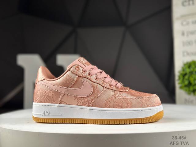 可撕Clot X Nk Air Force 1 陈冠希联名款空军一号低帮 货号：Cj5290 600 Afs 帮友套现 可撕双层鞋面 外贸专供品质 品质随意碾压