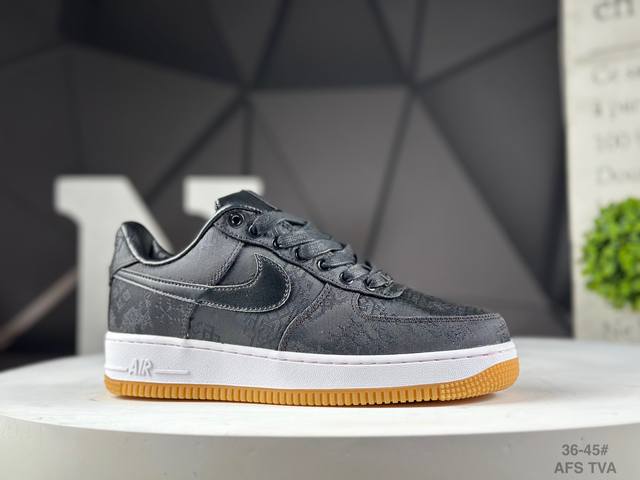 可撕Clot X Nk Air Force 1 陈冠希联名款空军一号低帮 货号：Cz3986-001 Afs 帮友套现 可撕双层鞋面 外贸专供品质 品质随意碾压