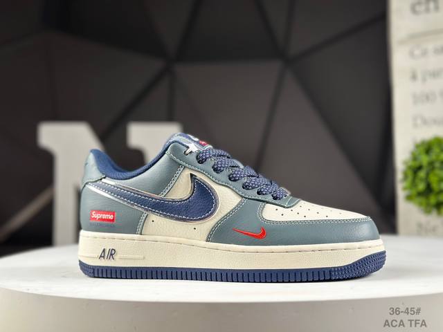 公司级耐克 Nk Air Force 1'07 Low 空军一号低帮休闲板鞋 #定制皮料 原楦原纸板 纯正空军版型 高清洁度 内置全掌气垫 货号：Xz6188