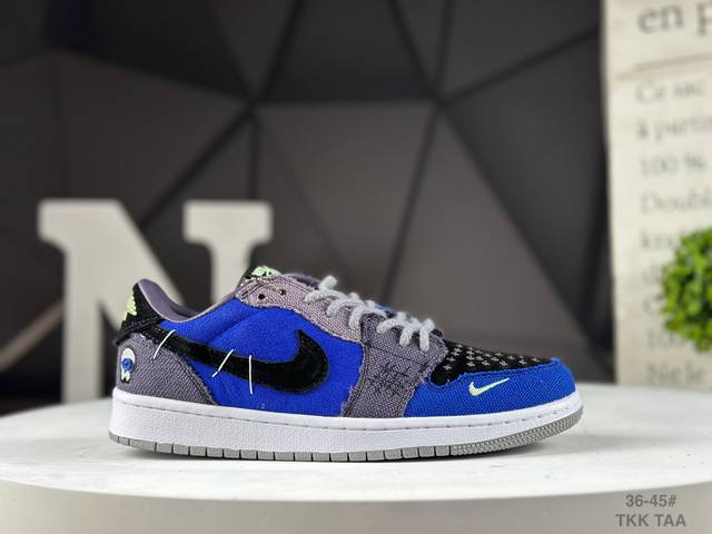 真标带半码 耐克 乔丹 Air Jordan 1 Low Aj1 乔1 高帮复古文化篮球鞋 货号：Dz7292-202 码数：36-45 Tkk