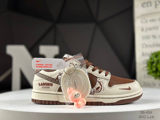 新品出货 公司级海外爆款限量发售！高端定制 耐克 Nike Sb Dunk Low “Labubu拉布布联名 高端定制 低帮休闲板鞋 定制鞋盒 大厂纯原品质出货