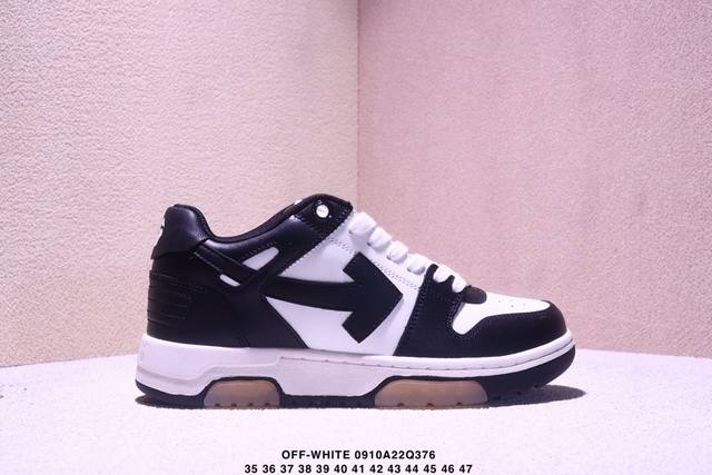 公司级Off-White 新款圆头系带低帮运动小白鞋跑步鞋多色拼色运动休闲鞋 尺码:36-47 Xm0910Q376