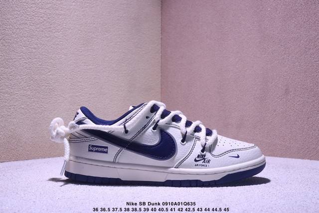 Nike Sb Dunk Low“Un联名 蓝色龙鳞” 周年高端定制 低帮休闲板鞋 定制鞋盒 大厂纯原品质出货 超高清洁度 皮料切割干净无任何毛边 细节完美 货