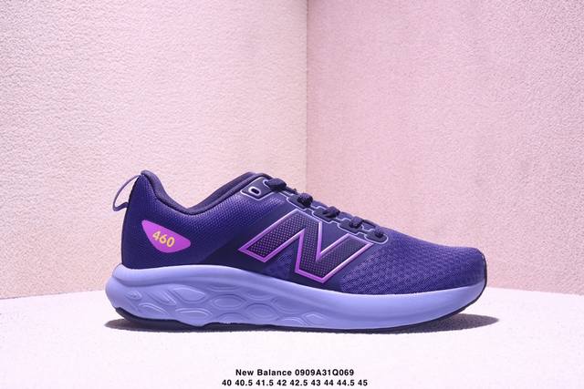 公司级New Balance 新百伦460系列 简约 织物 网布防滑耐磨透气轻便 低帮 马拉松跑步鞋 货号:M460Hv4 尺码:40 40.5 41.5 42