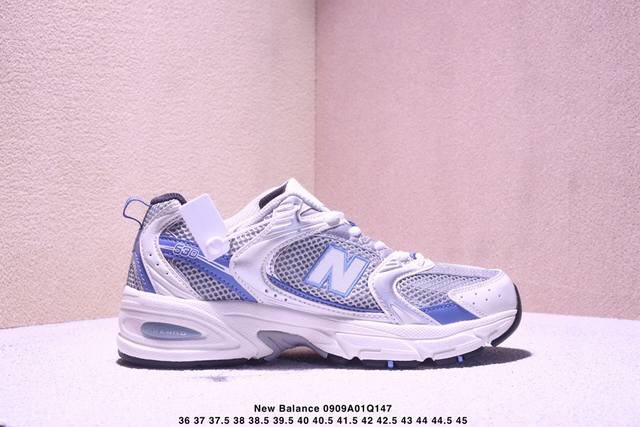 新百伦 Nb530 New Balance 530 复跑古鞋Nb530这鞋双确实是Nb家经复典古款式之一，以全科新技诠释，成打功造530鞋款。鞋面保在持530基