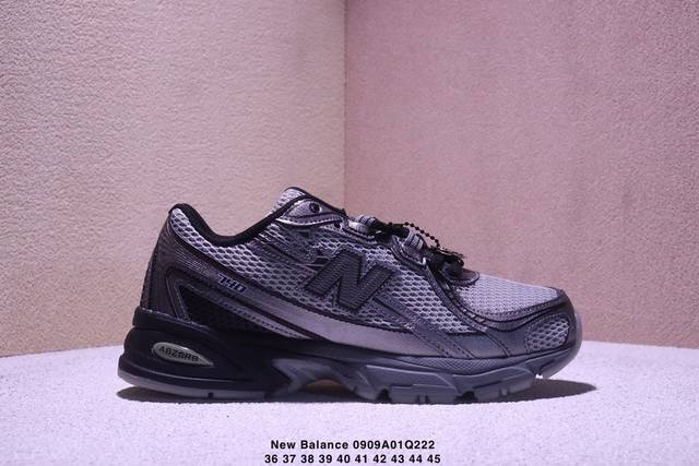 New Balance Nb 740 舒适柔软 耐磨 低帮 老爹鞋 男女同款 银灰色 Xm0909Q222