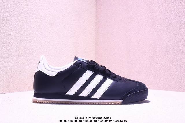 公司级Adidas Originals K 74 阿迪达斯 三叶草休闲防滑耐磨低帮板鞋 官方货号:Ig8951 Xm0909Q219