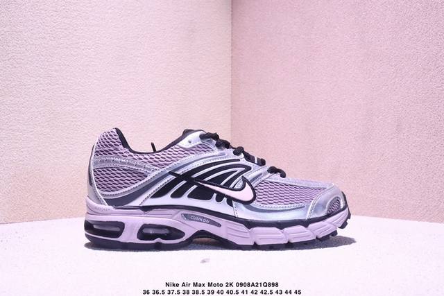 公司级Nike Air Max Moto 2K 耐克 百搭舒适耐磨 低帮跑步鞋 货号:Hq2056-007 尺码:36 36.5 37.5 38 38.5 39