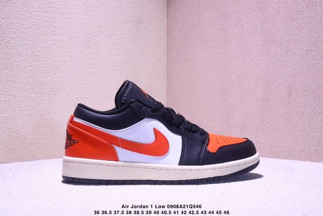 公司级Nike Air Jordan 1 Low Aj1乔1低帮休闲板鞋 同步官方配色 官方货号:Hq2001-400 尺码:36 36.5 37.5 38 3