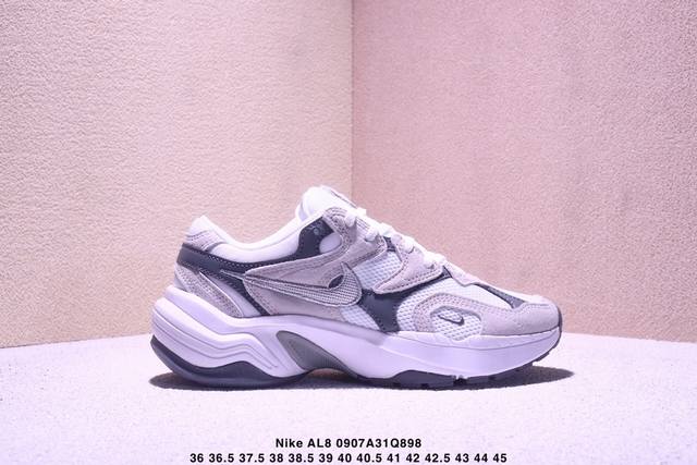 公司级Nike Al8 耐克 舒适百搭耐磨透气低帮跑步鞋 专为跑者打造的熟悉弹力脚感再度回归 助你攻克各种目标 再不然 也能为你增添足下风采 Al8版保有你喜爱