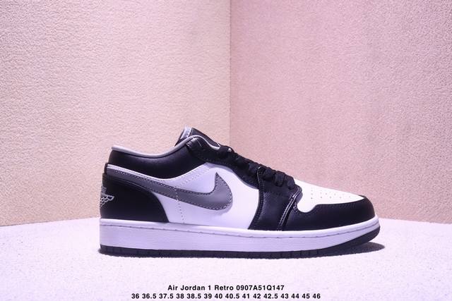 公司级Nike Air Jordan 1 Low Aj1乔1低帮休闲板鞋 同步官方配色 市场唯一独家头层皮打造 原鞋原档案开发 原厂皮料 原档冲孔鞋头 正确满胶