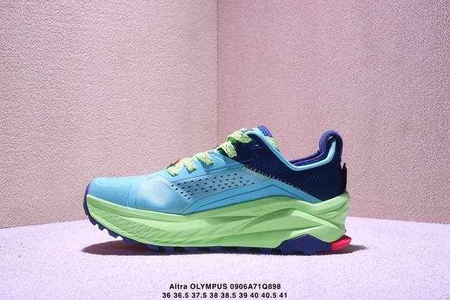 公司级Altra奥创 M Olympus 6 缓震回弹轻量跑鞋男女减震透气跑鞋 尺码:36 36.5 37.5 38 38.5 39 40 40.5 41 Xm