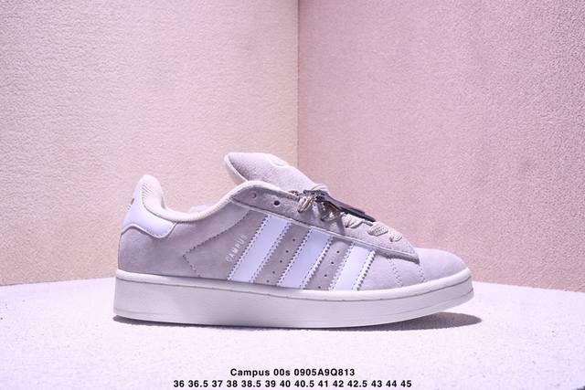 真标Adidas Originals Campus 00S系列 阿迪达斯 面包风经典复古低帮百搭休闲运动板鞋 货号:H 尺码:36 36.5 37 38 38.