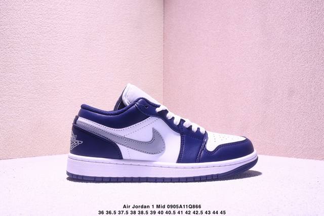 耐克Nike Air Jordan 1 Mid”Green Yellow“Aj1乔丹一代中帮经典复古文化休闲运动篮球鞋 货号:Dc0774 尺码:36 36.5