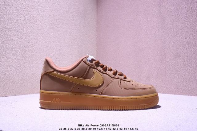 耐克Nike Air Force 1 Low 空军一号低帮百搭休闲运动板鞋。柔软、弹性十足的缓震性能和出色的中底设计，横跨复古与现代的外型结合，造就出风靡全球三